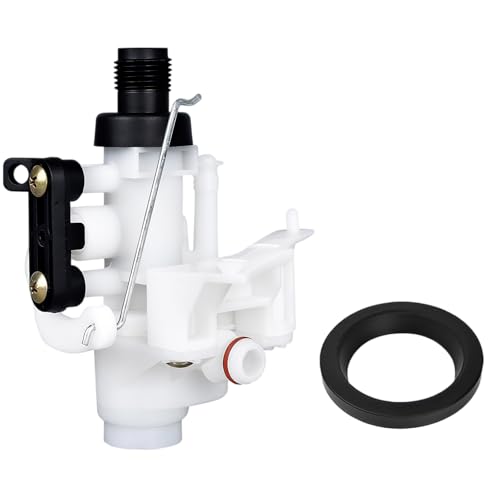 Image of 31705 RV Toilet Spare Parts, Upgraded Toilet Water Valve Kit Compatible with Thetford Aqua-Magic V High and Low Models Leak Resistance, White