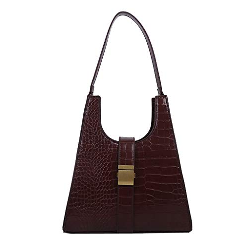 AMOUSTORE Roomy Fashion Hobo Womens Handbags Ladies Purse Satchel Shoulder Bags Tote Washed Leather Bag