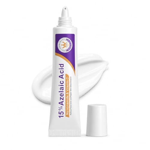 Aufdzceh Azelaic Acid Cream with Salicylic Acid & Niacinamide - Advanced Clarifying Formula for Blemish-Prone Skin Pore Minimizer & Surface Texture Smoothing Gel (Pack of 1)