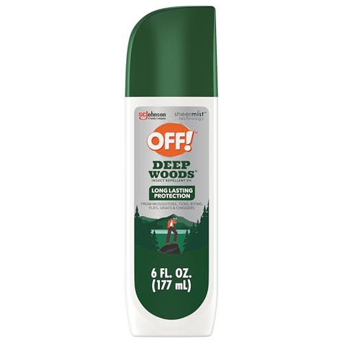 OFF! Deep Woods Insect Repellent VII Spritz, Bug Spray with Long Lasting Protection from Mosquitoes, 6 oz