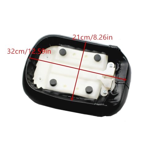 Asiento trasero para Honda Shadow VT750 compatible con modelos de 2004 a 2013 2