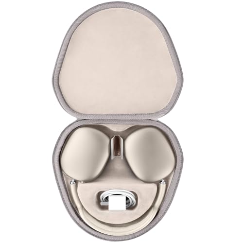 co2CREA Duro Viajar Caja Funda para Apple AirPods MAX,Pone los Auriculares instantáneamente en Modo de Espera Estuche para Auriculares Inteligente Mejorado Maleta de Maleta Ultrafina (Funda Solo)