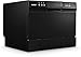 COMFEE’ Countertop Dishwasher, Energy Star Portable Dishwasher, 6 Place Settings & 8 Washing Programs, Speed, Baby-Care, ECO& Glass, Dish Washer for Dorm, RV& Apartment, Black