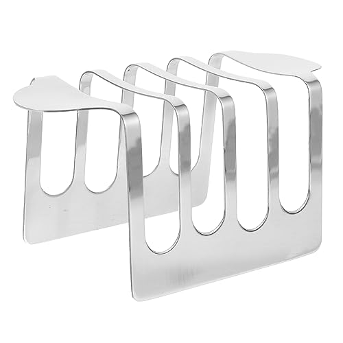 MUCKLILY 1Pc Sliced Bread Placing Rack Creative Kitchen Supplies for Cooling Toast and Bread Smooth Surface Easy to Clean Space Saving Design Baking Helper