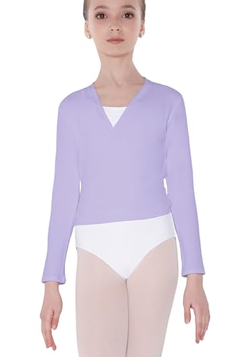 Wear Moi Serenade Girl's Cotton Elasthan Cross Over Top