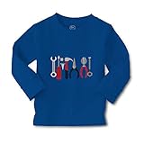 Cute Rascals Kids Long Sleeve T Shirt Construction Tools Cotton Boy & Girl Clothes Funny Graphic Tee...