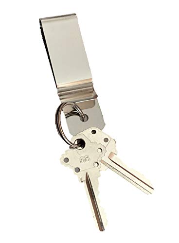 Ez-Xtend Heavy Duty Knife Sheath Clip And Diy Gun Holster Belt Clip - Gun Accessories - Replacement Belt Clip - No Rust Stainless Steel Metal - Sheath Belt Clip, Spring Clips, Pocket Clip - 4 Count #TOP2