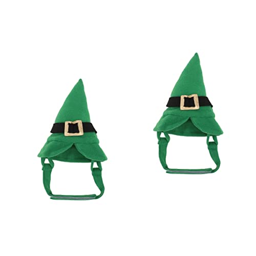 2 piezas Disfraz de Sombrero para Mascotas Día San Patricio miniatura 3