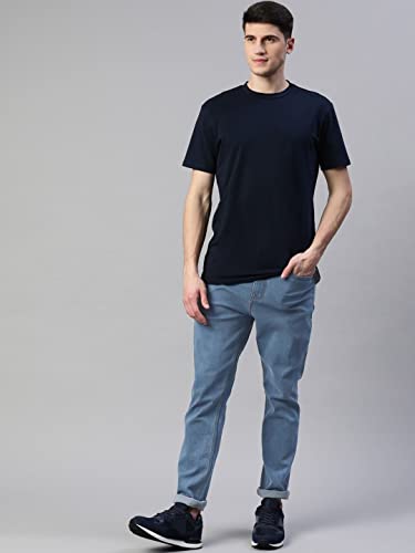 Image of Hubberholme Men's Stretchable Slim Fit Jeans - Casual Cotton Jeans for Men