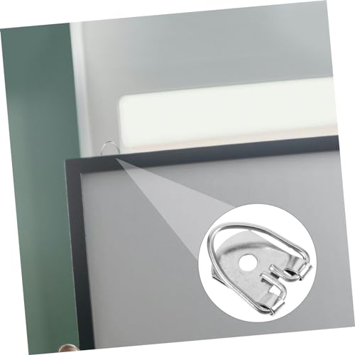 Image of Homoyoyo 20pcs Picture Hangers Hooks Wall Hanging Photo Frame Hardware for for Posters Paintings and Mirrors