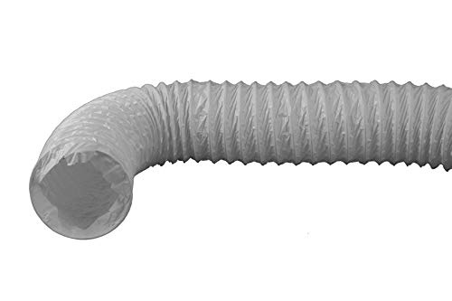 127 Mm Abluftschlauch Abluftschlauch PVC 125mm 6m - Für Klimaanlage Und Wäschetrockner Klimagerät Abluftschlauch 150mm