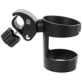 Toddmomy Kinderwagen Becherhalter Abnehmbarer Getränkehalter für Rollatoren und Einkaufswagen Kompatibel mit Kaffeebechern und Flaschen Werkzeuglose Montage Praktischer Outdoor