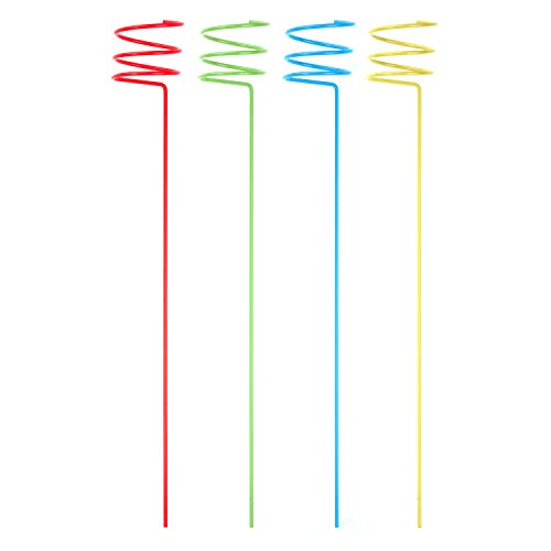 Panacea 87995-4 Beverage Stake, 36-Inch, Assorted Colors, 4-Pack