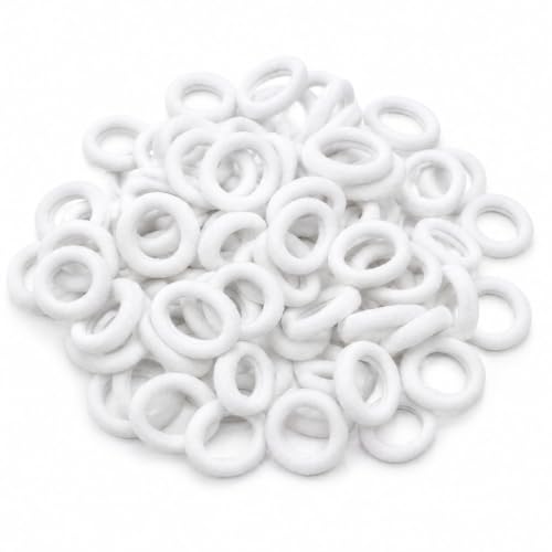Image of Mini Rubber Bands for Hair Small Elastic Hair Ties for Girls Women Kids Hair Styling (Pack Of 25)