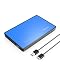 ORICO SATA to USB 3.0 External Hard Drive Enclosure for 2.5" HDD and SSD [UASP Supported] - Blue