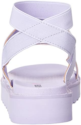 Steve Madden Girls Shoes Girls Dixie Wedge Sandal, Lilac, 2 Little Kid | Image 2