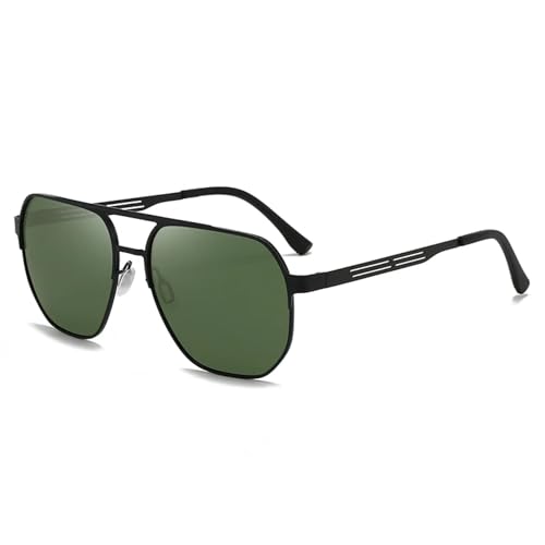 Lunettes de soleil en métal rétro vintage et lunettes de conducteur chic
