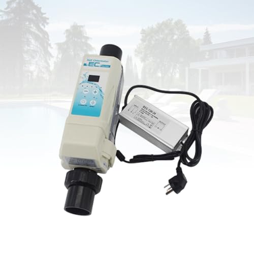 Generador De Clorinador De Sal para Piscina De Agua Salada para Desinfectante Piscina De Agua Salada Transparente con Clorador Inteligente(21100 gallons)