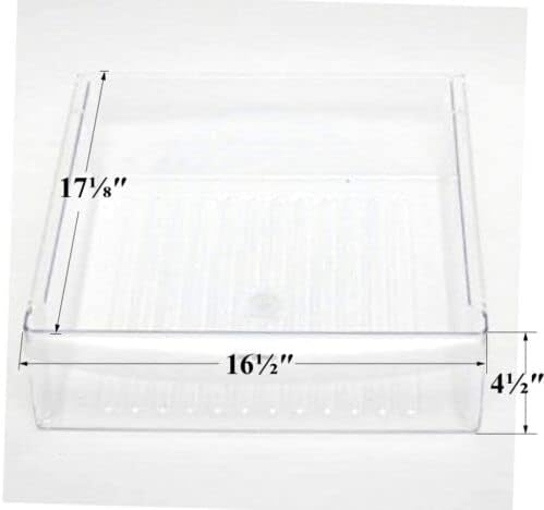 240342830 Pan Meat Drawer Compatible with Frigidaire Electrolux Refrigerator 240342806 240342814