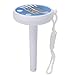 Nicejoy Termometro Flotante para Piscina De Agua Termómetro del Agua Piscina Flotante Termómetro Digital Piscina Medidor De Temperatura con La Cadena para Naturaleza/Piscinas Cubiertas Spas Jacuzzis