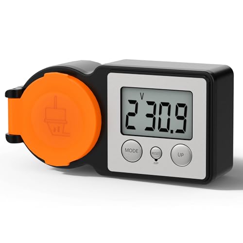 GreenSun Stromzähler für Steckdose Energiekostenmessgerät - Stromkostenmessgerät Outdoor...