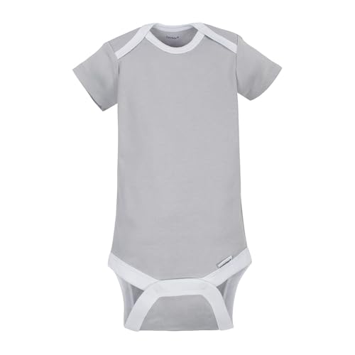 Image of Gerber Unisex Baby 5-Pack Short Sleeve Variety Onesies Bodysuits