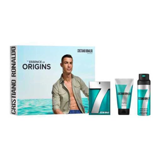 Image of Cristiano Ronaldo Origins Set (Eau de Toilette 100ml + Shower Gel 150ml + Body Spray 150ml)