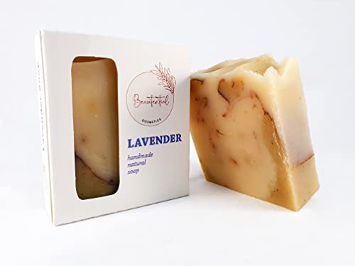 Beautential-Cold-Processed-Handmade-Soap-Bar-with-a-Luxurious-Blend-of-All-Natural-Ingredients-Lavender