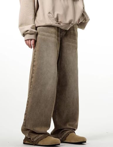 Men's Baggy Jeans Y2k Hip Hop Skater Jeans Loose fit Skateboard Pants Wide Leg Harajuku Pants3