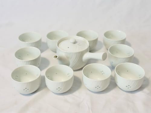 西峰作 有田焼 急須 湯呑み 湯のみ 湯呑 10客 セット 焼物 陶器 陶磁器 伝統工芸 カップ コップ 陶器