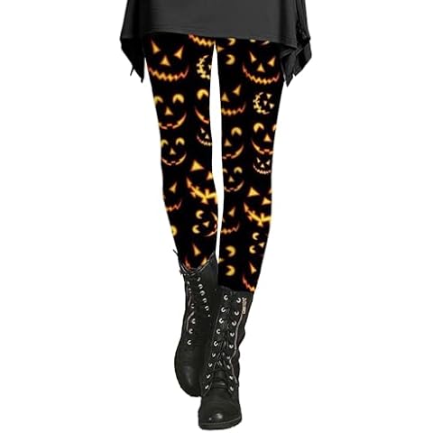 Halloween Graphic High Waisted Leggings Cover