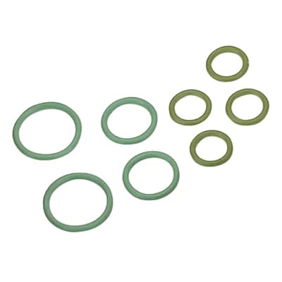 A/C Hose & Fitting Kit: Complete Set for Custom Air Conditioning Lines | Includes 6ft AN6, 5ft AN8 & 4ft AN10 Hoses, AN6/AN8/AN10 Straight & 90 Fittings, O-Rings, Band Clamps & Grommets