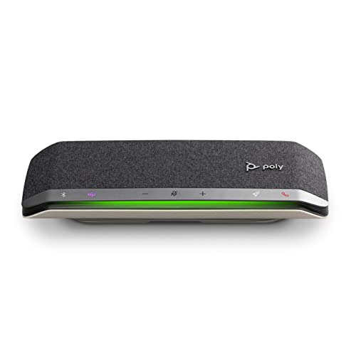 Poly Altavoz Manos Libres Inteligente Poly Sync 40 Plantronics -Espacios De Trabajo Flexibles - Se Conecta A Pc Mac Mediante Un Cable Usb-A Usb-C Y A Teléfonos Inteligentes A Través De Bluetooth Poly Altavoz Manos Libres Inteligente Poly Sync 40 Plantronics -Espacios De Trabajo Flexibles - Se Conecta A Pc Mac Mediante Un Cable Usb-A Usb-C Y A Teléfonos Inteligentes A Través De Bluetooth