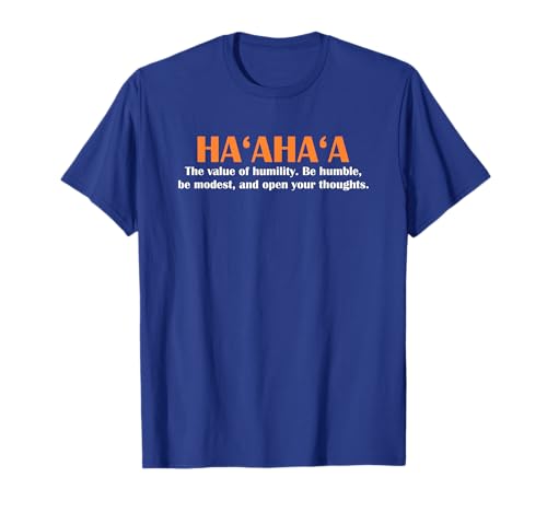 Hawaiian Sayings Values Language Tropical Souvenir T Shirt