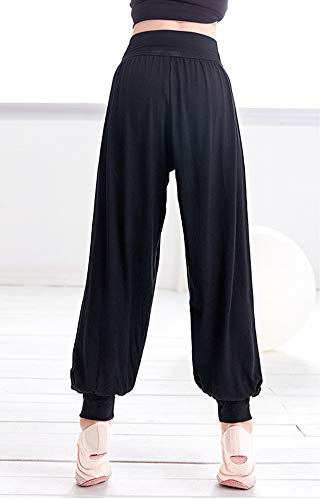 Avacostume Boy's Baggy Casual Harem Pants Girls Dance Trousers Black 12 #TOP3