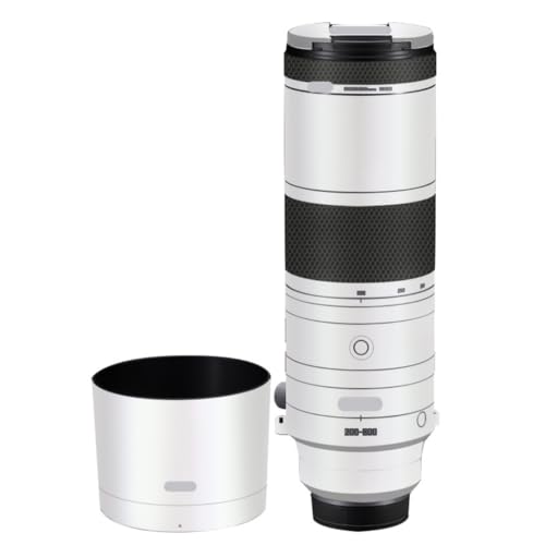 Protection objectif Canon RF200-800 vinyle anti-rayure blanc multicouleur