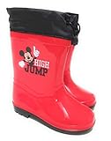 Botas Agua Mickey Mouse para Niños - Botas Agua Disney Mickey Mouse con Cierre Ajustable y Suela Antideslizante (numeric_23)