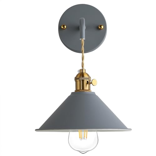 Azanaz Industriale lampada da parete Applique da Parete Metallo Vintage Applique Industrial lampada a corridoio Retro applique lampade per illuminazione da parete