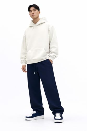 Image of Rockwell Men's Baggy Sweatpants | Cotton Terry Relaxed Fit Joggers for Men | Oversized Streetwear Track Pants | Casual Gym & Everyday Wear| 009