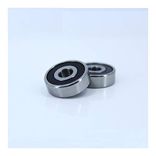 Roulement miniature 627RS 52100 acier chromé à gorge profonde scellé 7x22x6mm