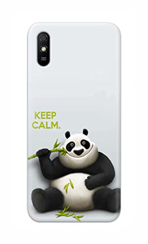 Image of PRINTFIDAA� Printed Hard Back Cover Case for Mi Redmi 9i | Mi Redmi 9i Sport Back Cover (Cartoon Panda) -2808