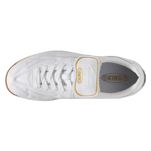 Image of PUMA Mens King Indoor Lace Up Sneakers Shoes Casual - White - Size 8 M