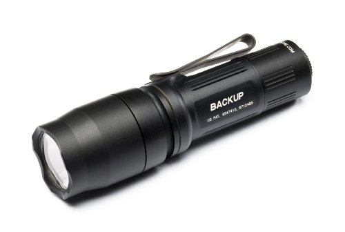 Surefire Surefire SUREFIRE BACKUP Micro torcia in alluminio aeronautico anodizzato solo 10 cm