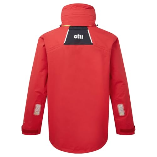 Image of Gill Mens OS3 Coastal Sailing Jacket - Waterproof, Breathable & Stain Repellent