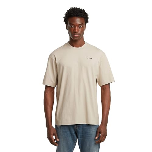G STAR 8719965012981 Boxy Base r t, Beige (Dk Brick D26817 d593 1214), XXL
