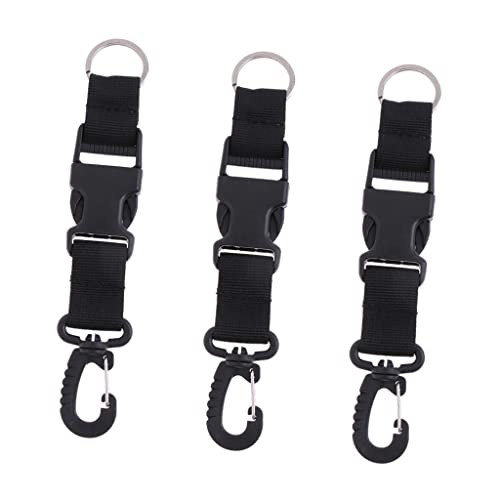 LoveinDIY 3 of pack Scuba Diving Spearfishing BCD Webbing Strap W/Buckle