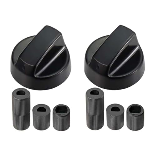 KEPYATI 4 Pièces Bouton De Cuisinières Commande Universel, Avec 3 Adaptateurs De Tailles...