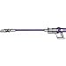 Dyson V10 Cordless Stick Vacuum Cleaner: 14 Cyclones, Fade-Free Power, Whole Machine Filtration, Hygienic Bin Emptying, Wall Mounted, Up to 60 Min Runtime, Purple
