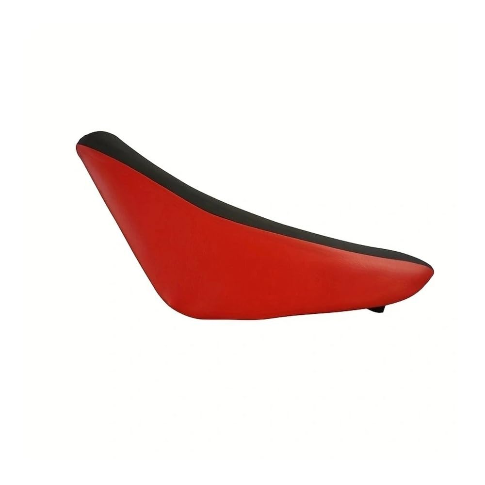 Coprisella per moto sportiva Rosso Morbido Durevole Sedile Alto Ispessito Cuscino Di Ricambio Sedili In Schiuma Sella Copertura In PU Per Dirt Bike Pitbike CRF50 XR50 Nero