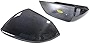 Exterior Mirrors Mirror Cover Compatible With Lamborghini Urus Audi Q8 RSQ8 2018+ With Lane Assist Carbon Fiber Car Rear View Cap Rearview Case Shell Add On Replacement Parts ( Color : Carbon Fiber )